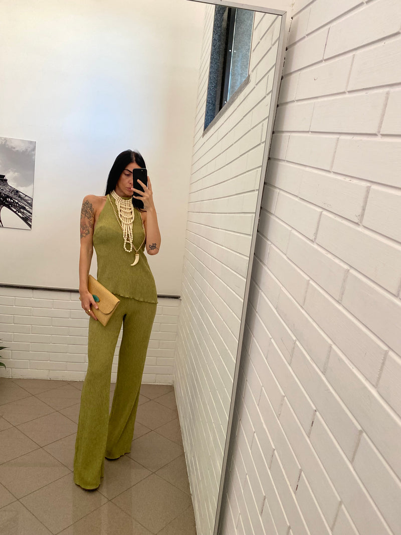 Pantalone vita alta Bohemian Vi