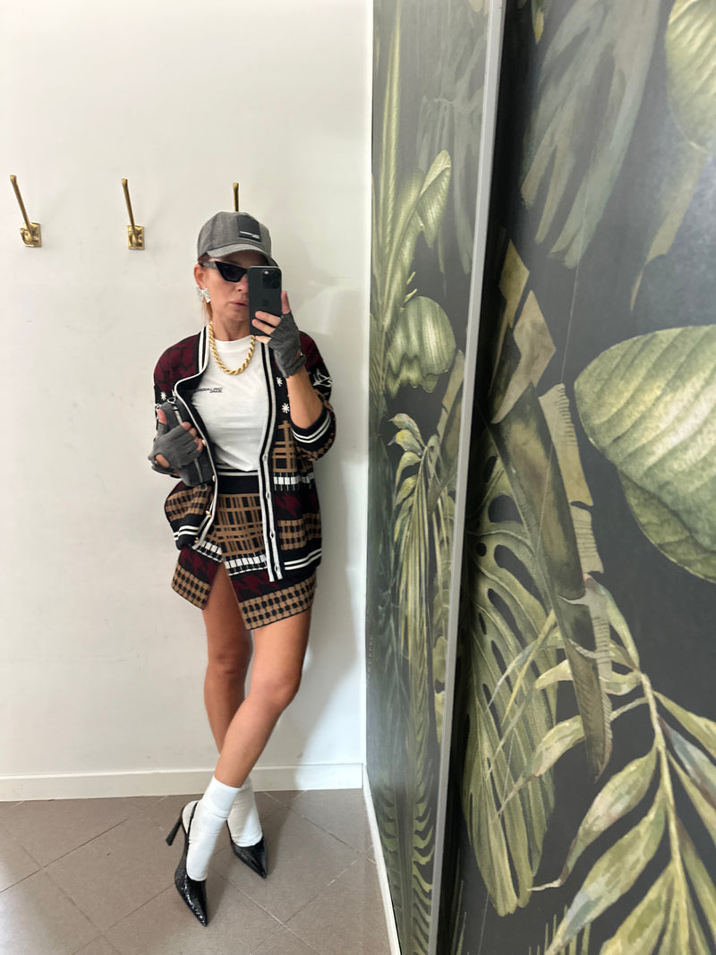 Minigonna a portafoglio akep