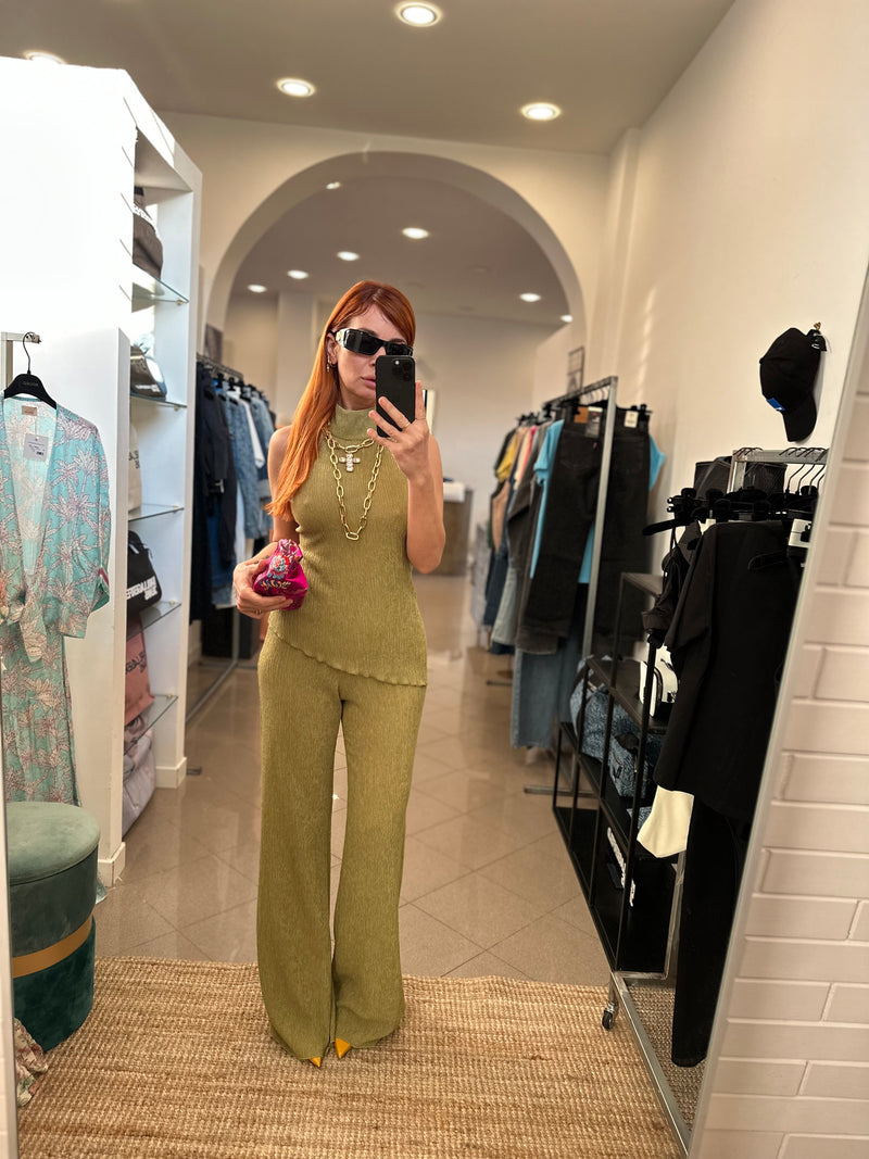 Pantalone vita alta Bohemian Vi