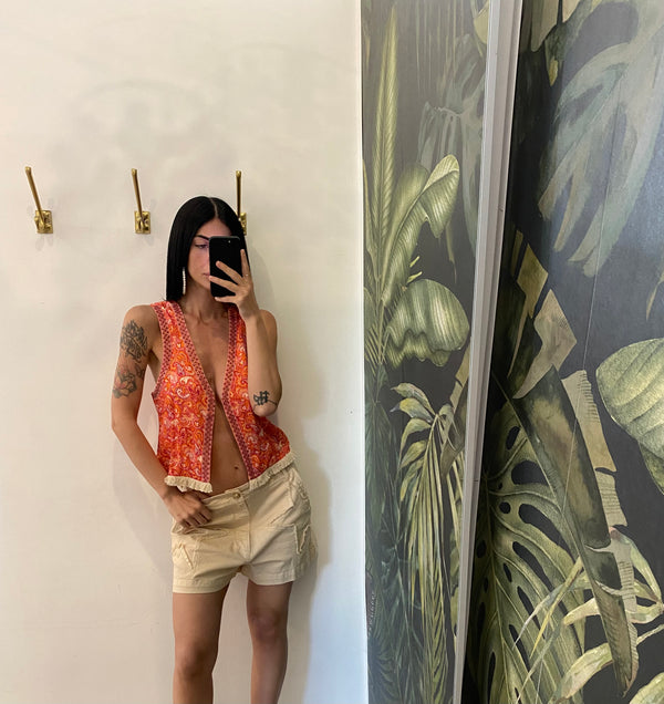 Gilet perline nekane