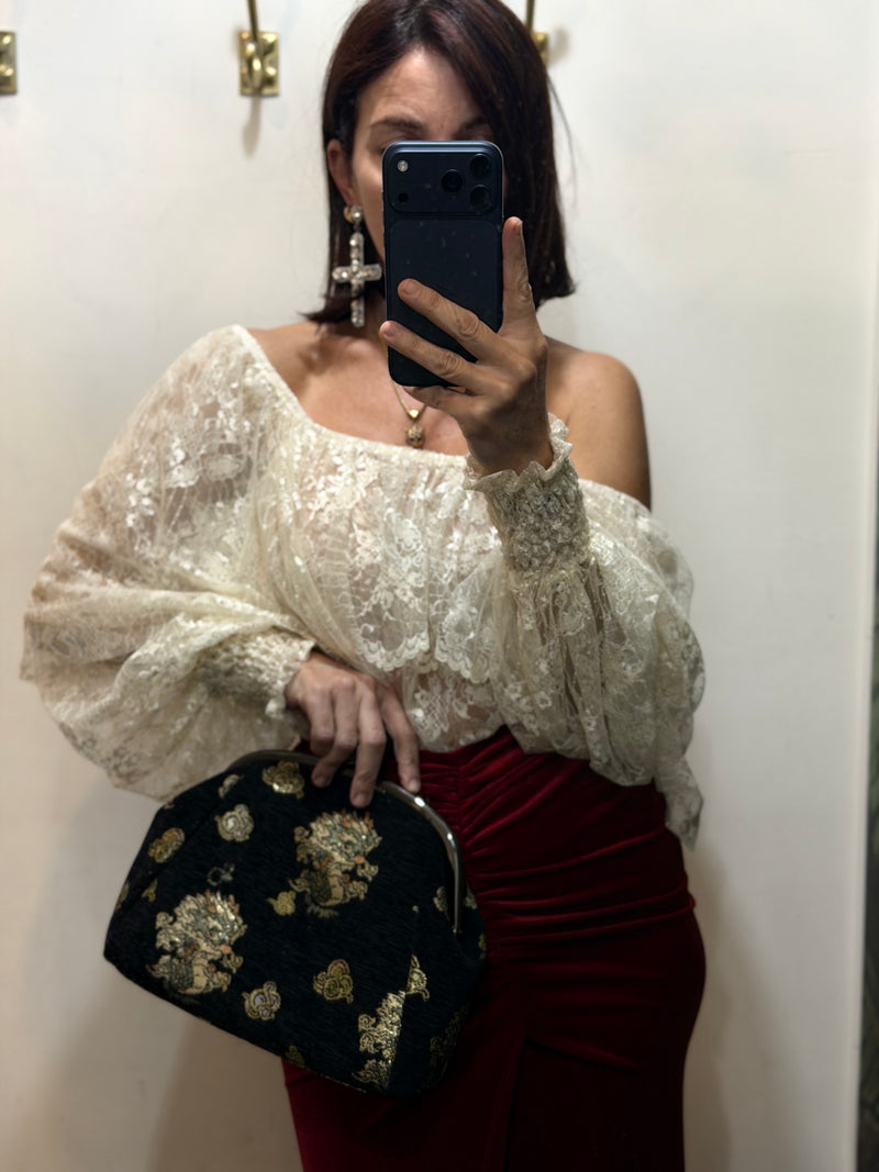 Blusa in pizzo so allure