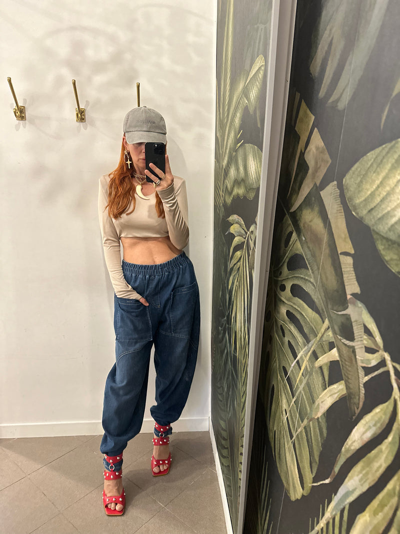 Maglia crop Bohemian Vi
