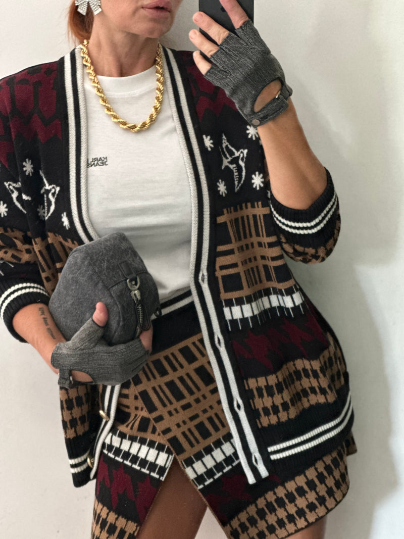 Minigonna a portafoglio akep