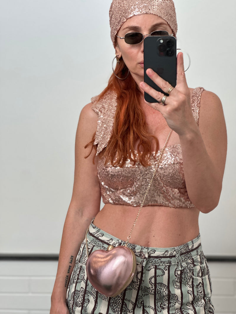 Corpetto in paillettes kostumn