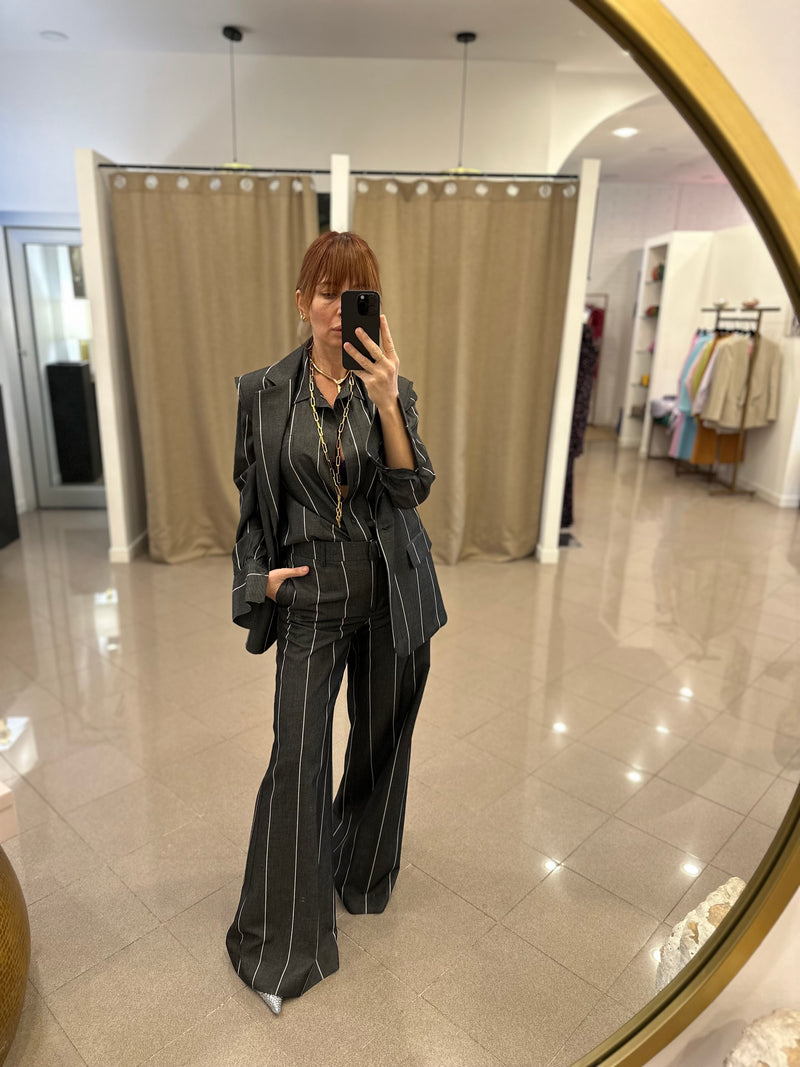 Camicia gessata so allure