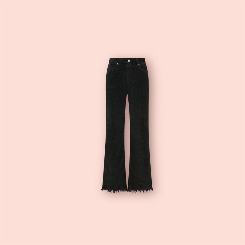 Pantaloni Mila low rise '90s reactive dyed & frayed hem cycle