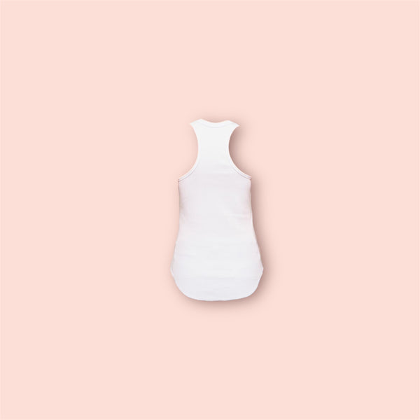 Canotta America ribbed tank top rinse wash Cycle