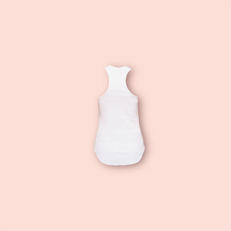 Canotta America ribbed tank top rinse wash Cycle