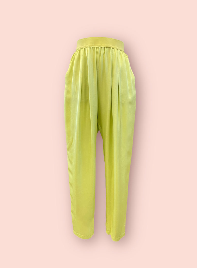 Pantaloni elastico in vita brand unique