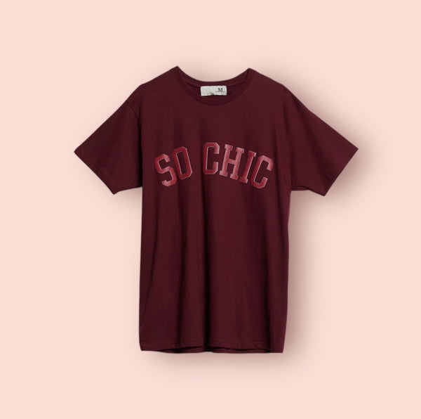 T-shirt so chic the m