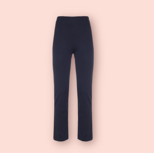 Pantaloni stretch gessati so allure