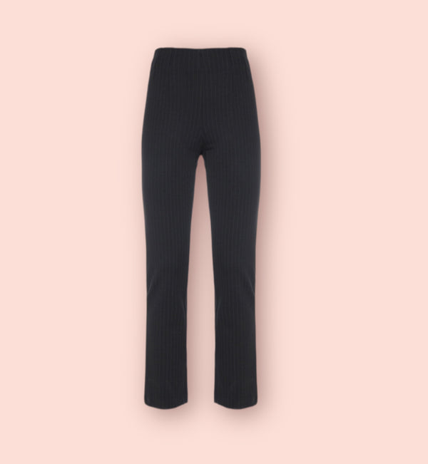 Pantaloni stretch gessati so allure