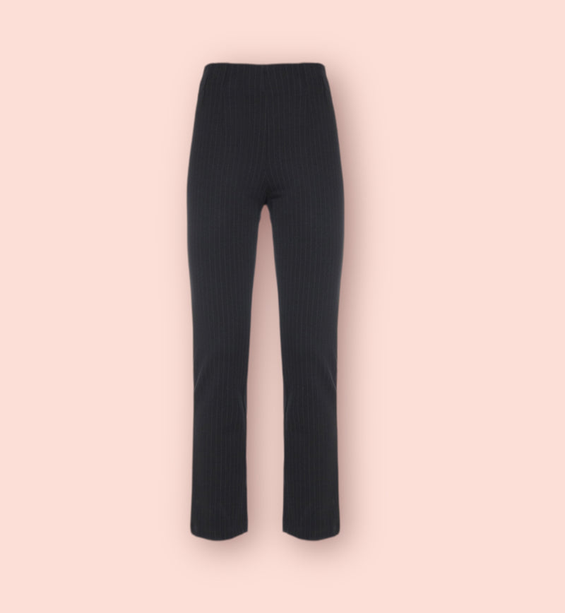 Pantaloni stretch gessati so allure