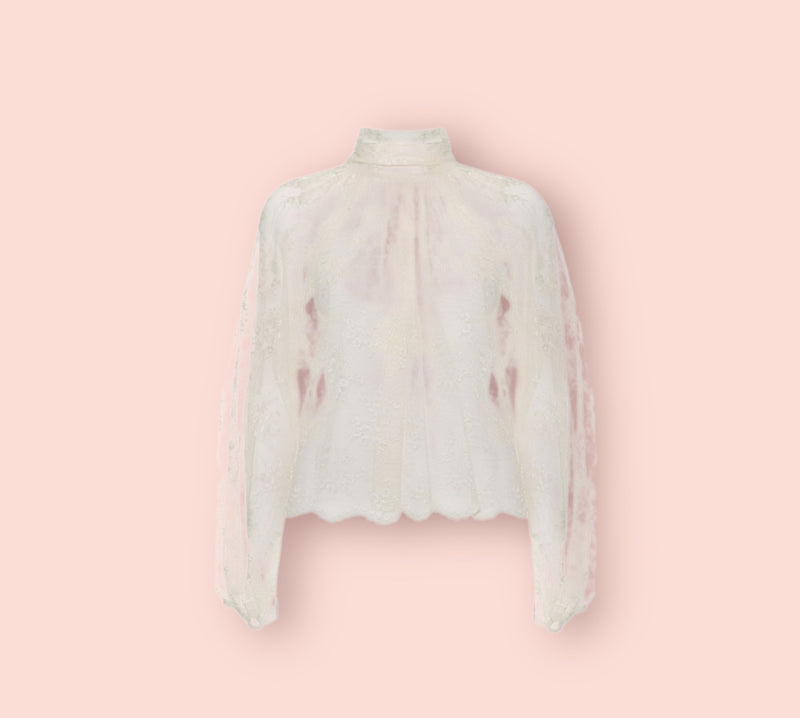 Blusa in pizzo so allure