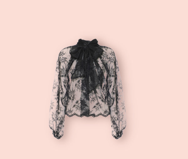 Blusa in pizzo so allure