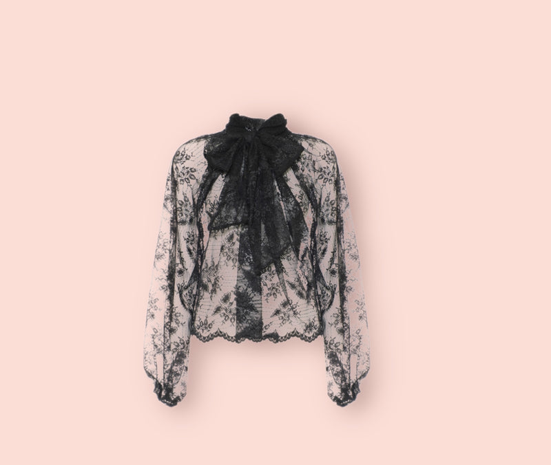 Blusa in pizzo so allure
