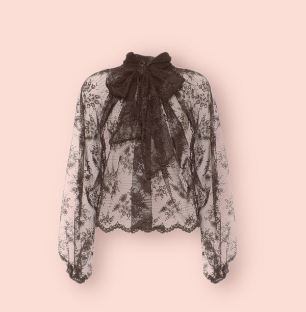 Blusa in pizzo so allure