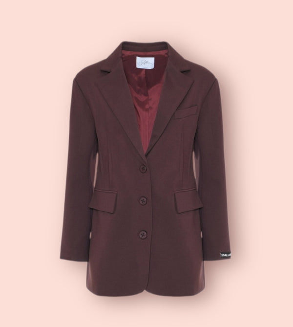Giacca slim punto milano so allure