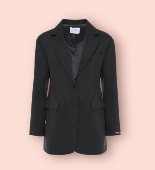 Giacca slim punto milano so allure