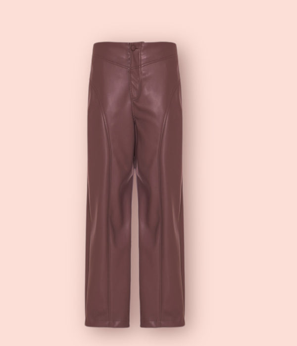 Pantaloni in ecopelle so allure