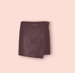 Minigonna ecopelle so allure