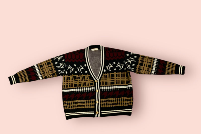 Cardigan in maglia akep