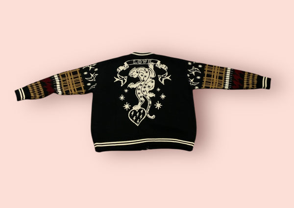 Cardigan in maglia akep