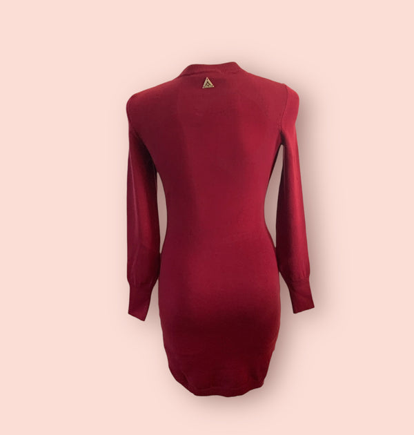 Abito in maglia con coulisse akep