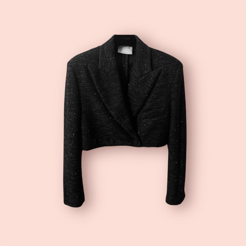 Giacca cropped bouclé so allure