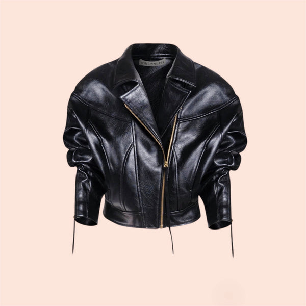 Giacca bomber the bumper leather nineminutes