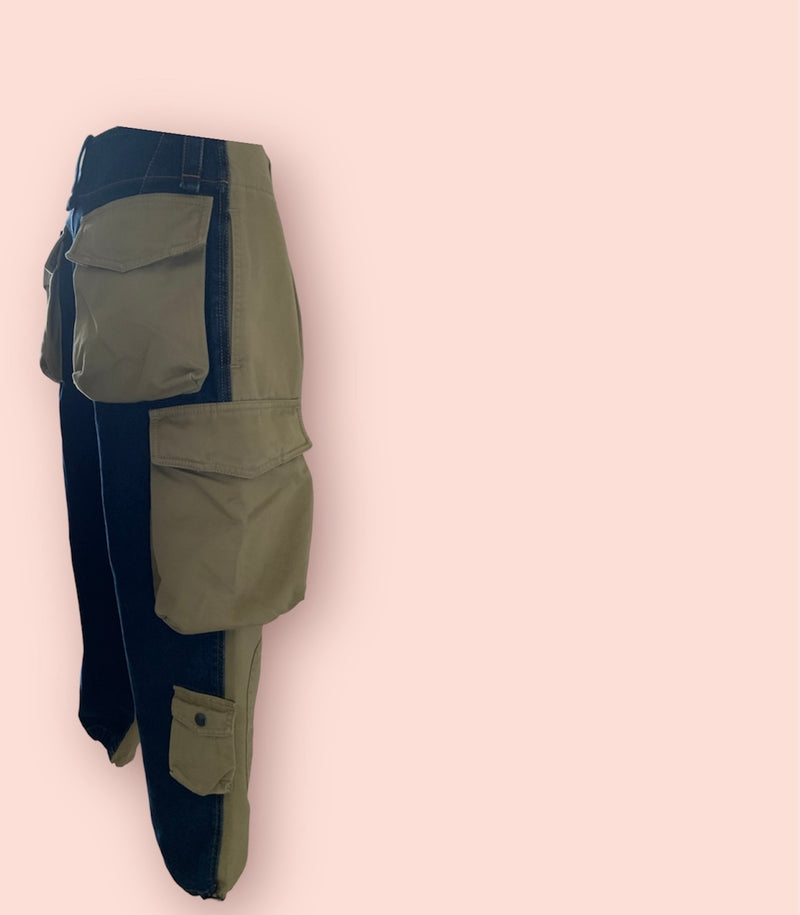 Pantalone cargo patchwork circus hotel