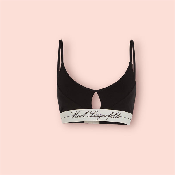 Reggiseno traforato karl lagerfeld