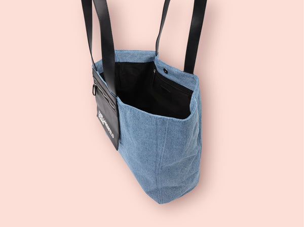 Borsa Shopper denim karl lagerfeld