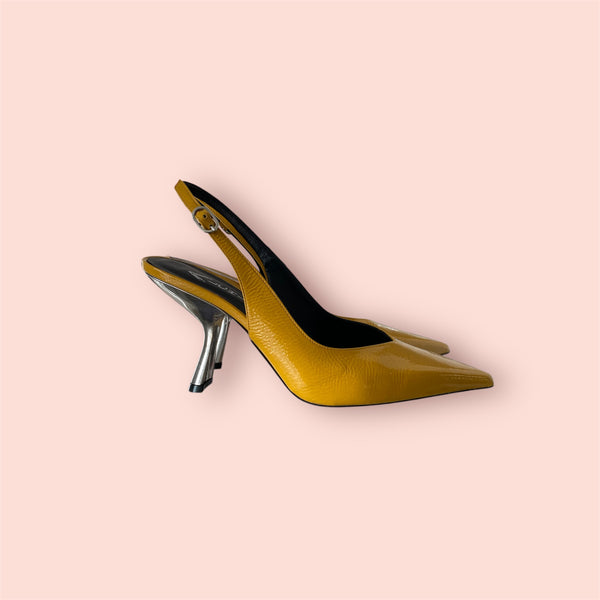 Décolleté slingback finish alchimia