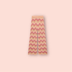 Pantaloni tricolore jacquard nekene