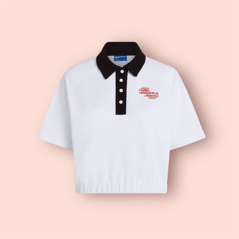 Polo cropped karl lagerfeld
