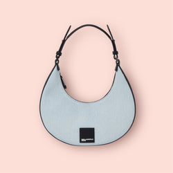 Borsa mezzaluna karl lagerfeld