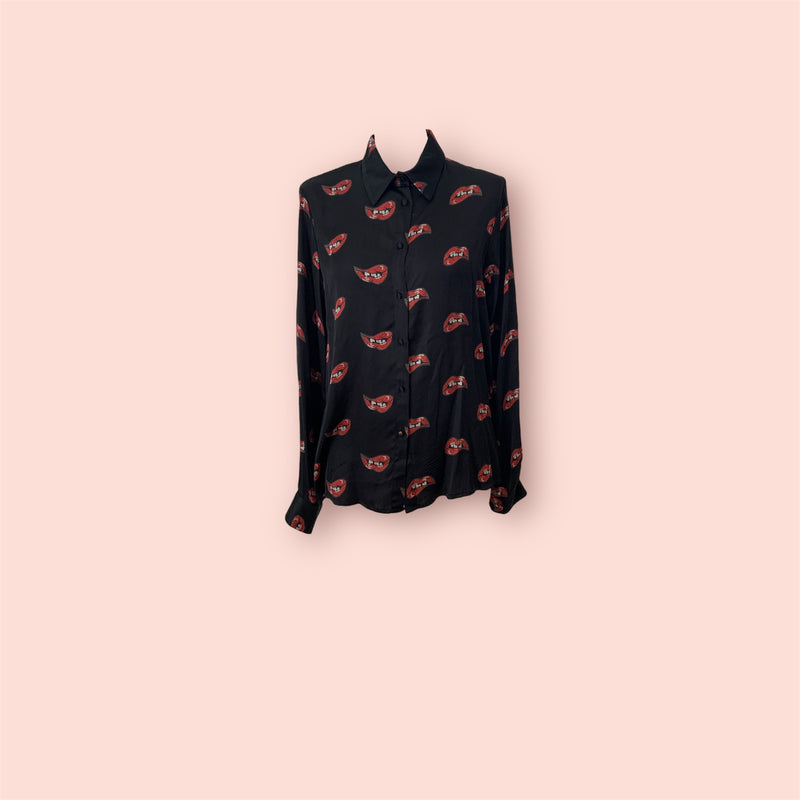 Camicia con bocche brand unique