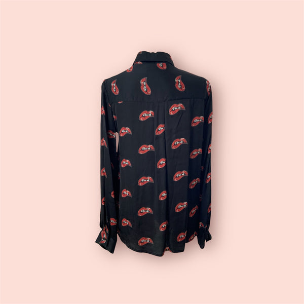 Camicia con bocche brand unique