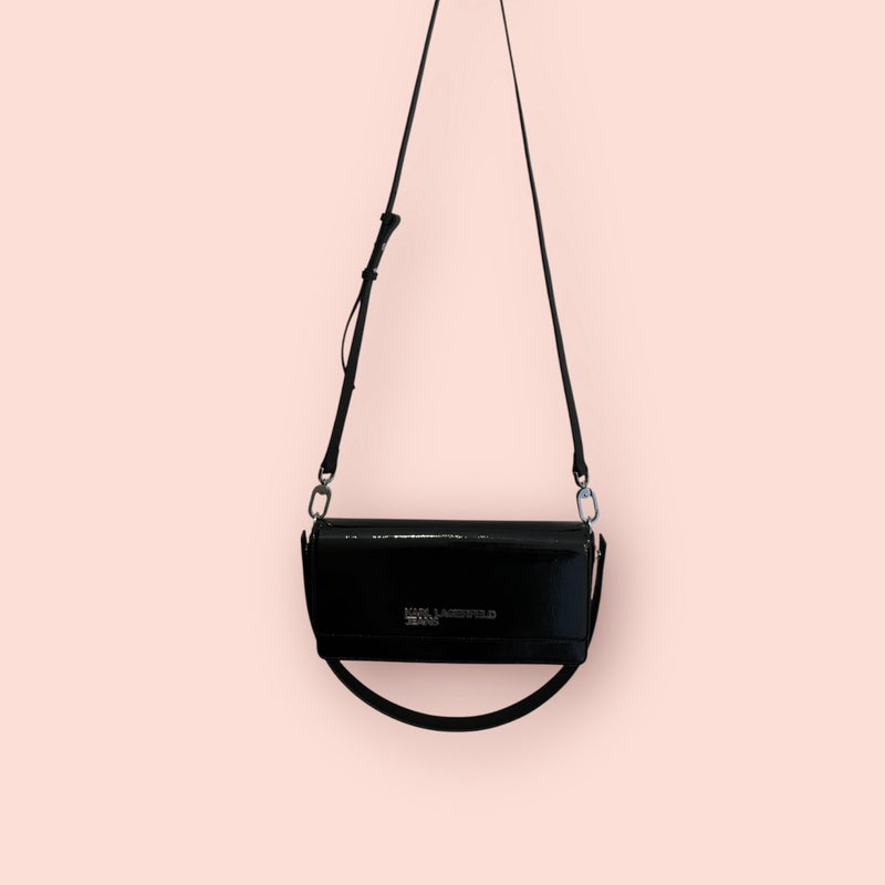 Borsa in vernice karl lagerfeld