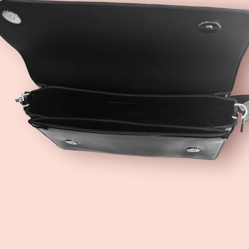 Borsa in vernice karl lagerfeld