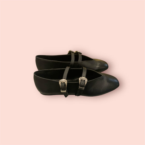 Ballerina in pelle arezzo