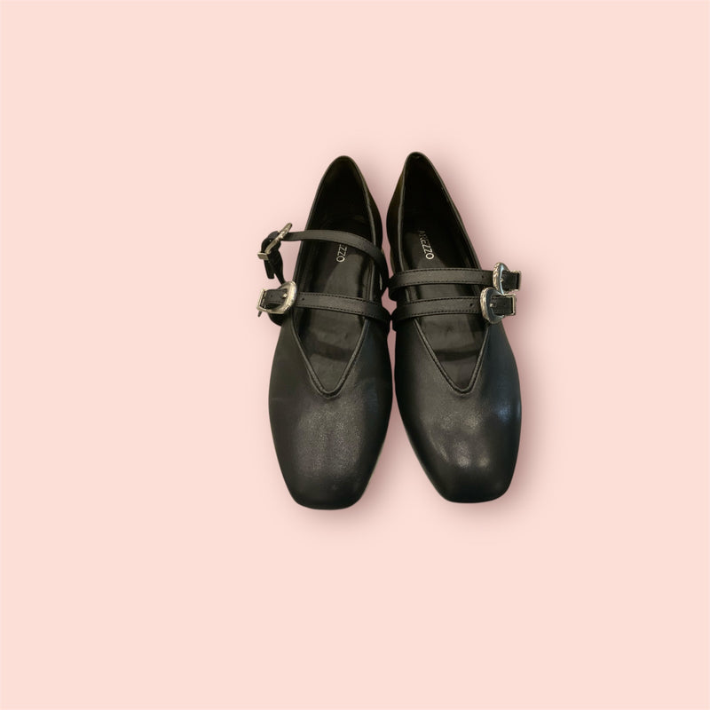 Ballerina in pelle arezzo