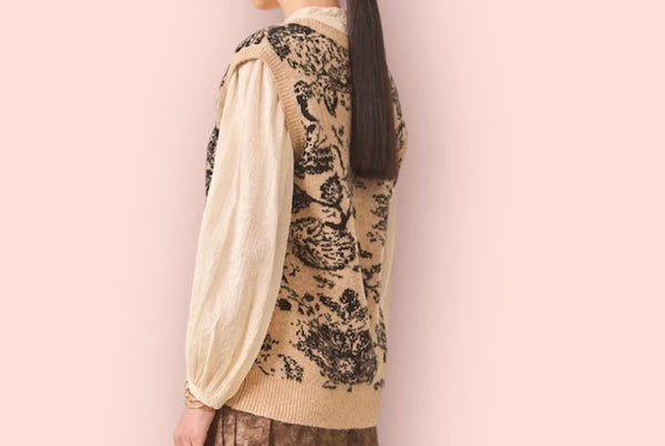 Gilè in maglia nekane
