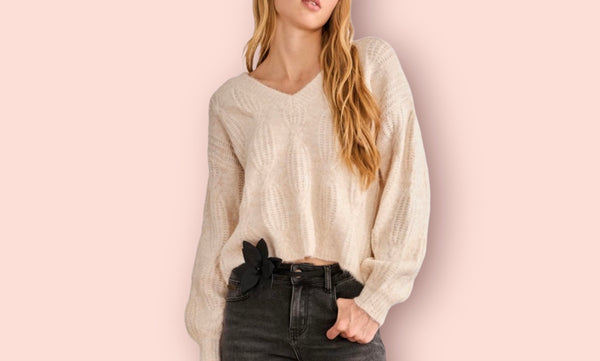Maglia trecce nekane