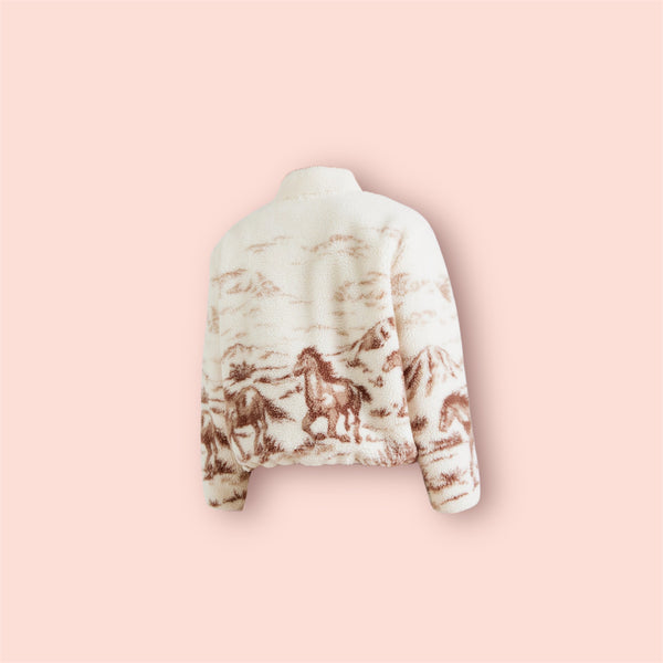 Felpa pullover in sherpa Kasey Levi's