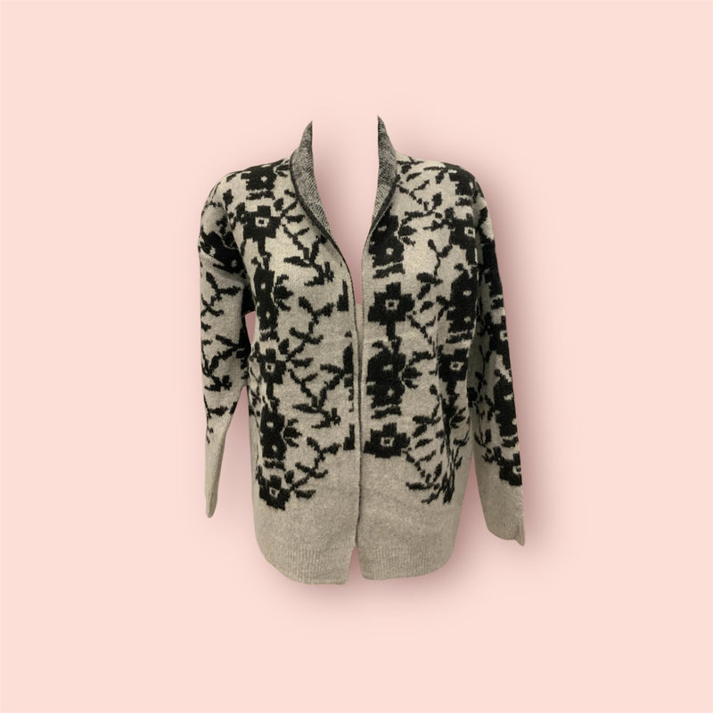 Cardigan jacquard nekane