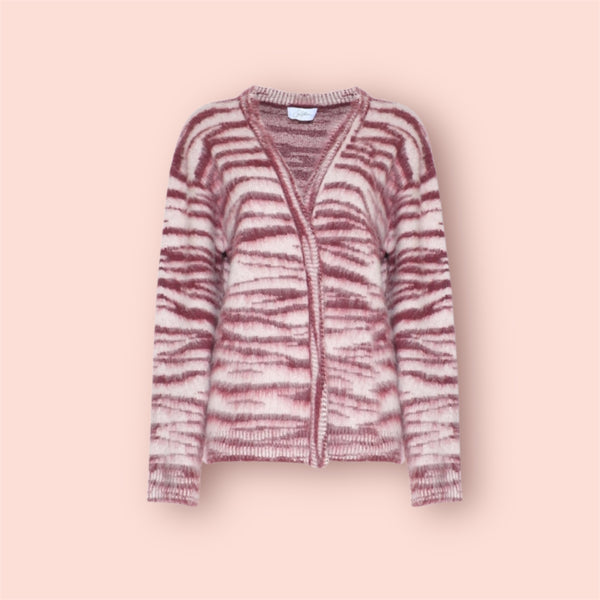 Cardigan zebrato so allure