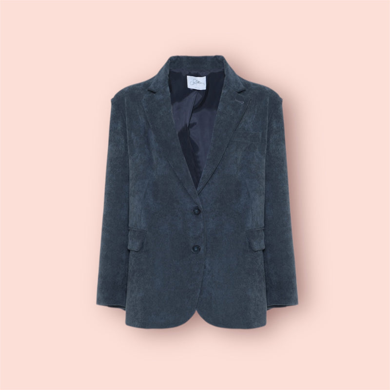 Giacca over in velluto so allure