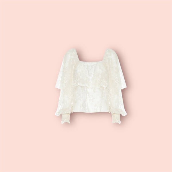 Blusa in pizzo so allure